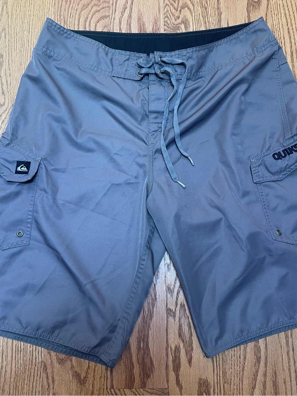 Quiksilver Men's Gray Cargo Boardshorts